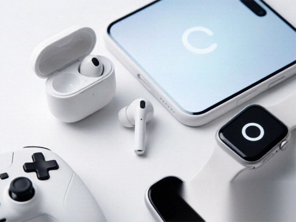 Soluzioni applicative TPE di Juye per l'elettronica di consumo: materiali soft-touch come doppia iniezione, auricolari, bracciali smart, ecologici senza alogeni, resistenti al sudore e all'ingiallimento, per migliorare la sensazione al tatto e l'esperienza del prodotto.